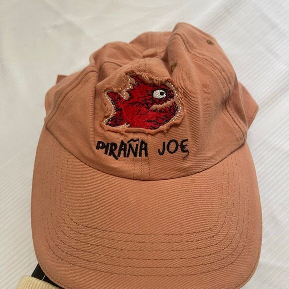 Pirana Joe Roatan Honduras Cap Hat Adult Adjustable 100% Cotton - Picture 2 of 5